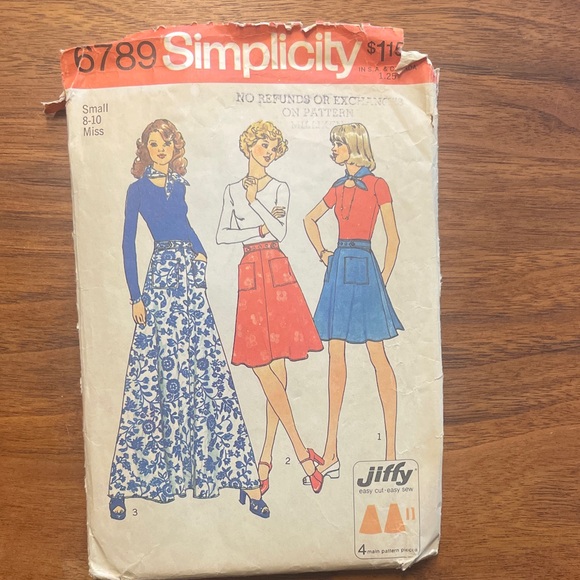 6 XS/S Vintage Sewing Patterns 1960s/70s Lot - Picture 12 of 13